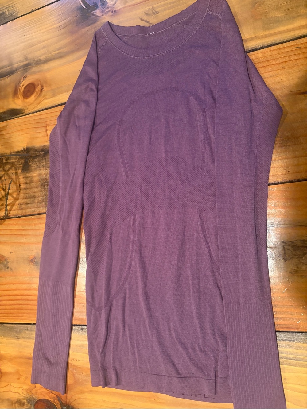 lululemon athletica swiftly tech Long Sleeve Top - Plum